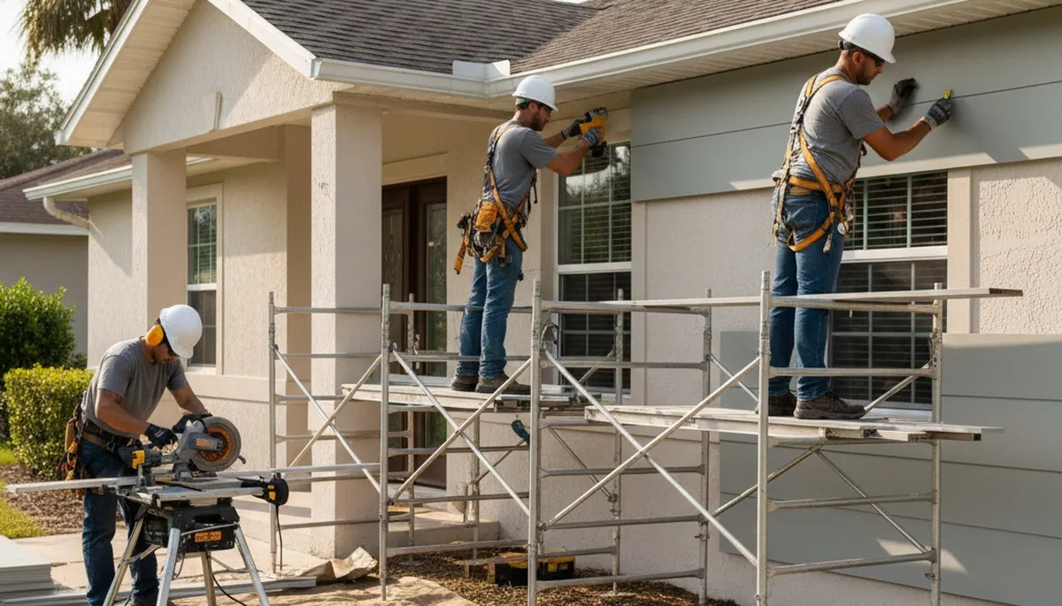 Orlando, FL siding contractor exterior installation for residential and commercial homes