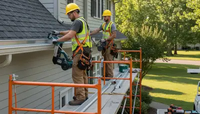 Orlando, FL gutter installation by FX Remodeling & Exteriors for home rain protection