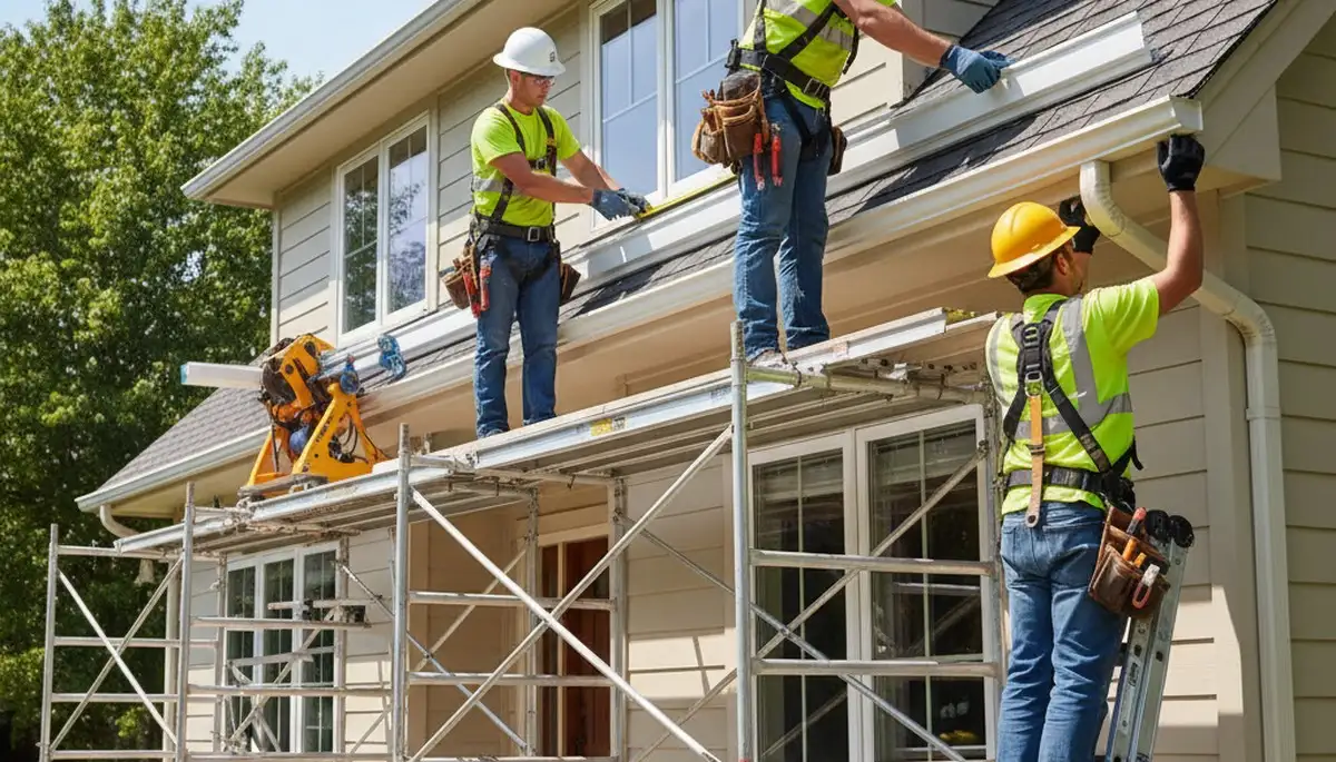 Orlando, FL gutter installation by FX Remodeling & Exteriors for durable home protection