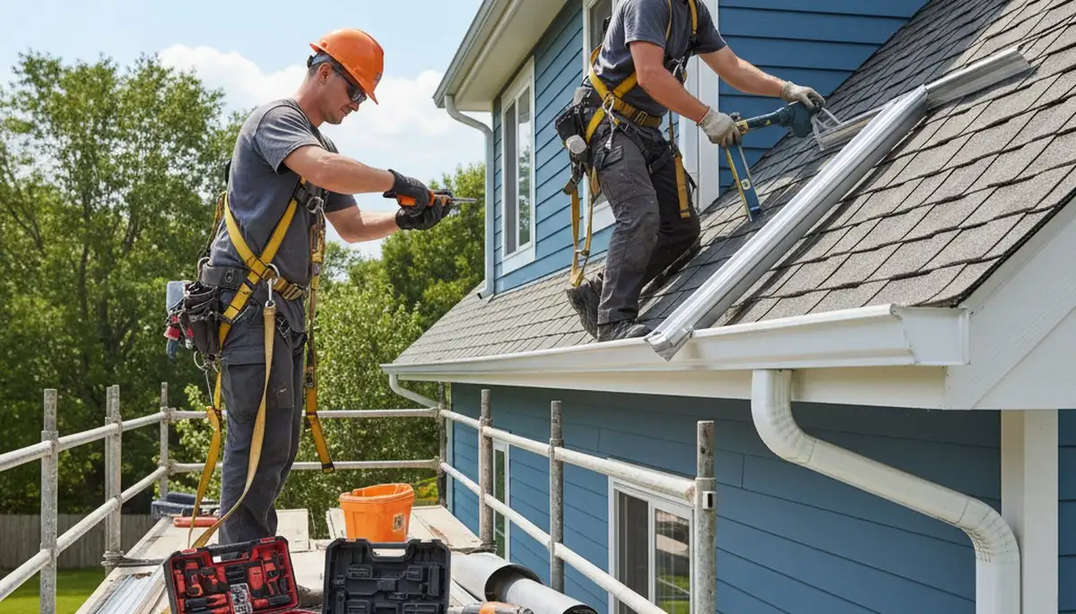 Orlando, FL gutter repair by FX Remodeling & Exteriors for leaks, sagging, and storm damage