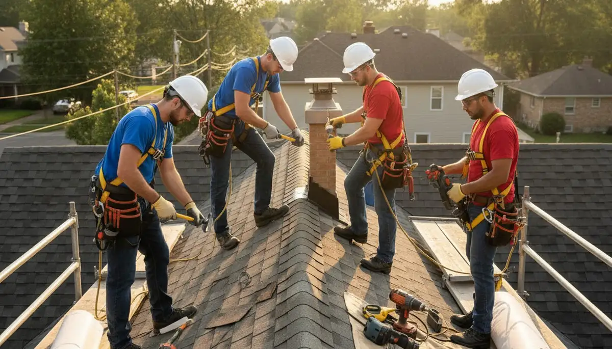 Orlando, FL siding contractor repairing exterior siding for storm damage and leaks