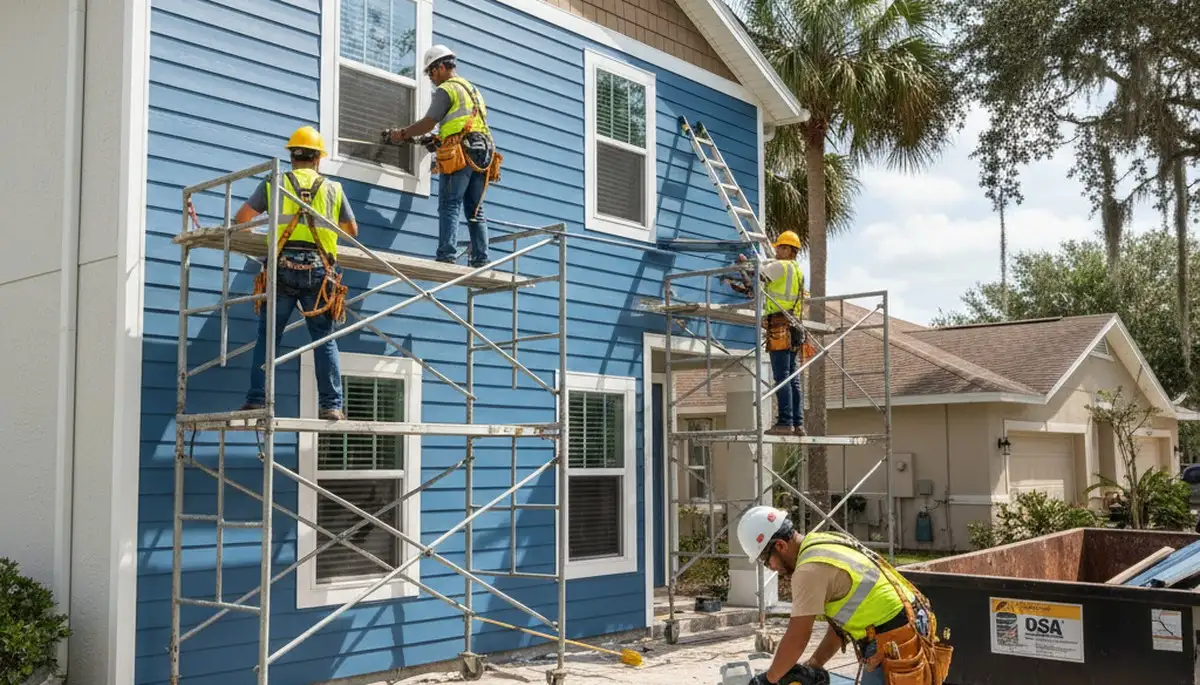 Orlando, FL siding contractor exterior home siding installation for residential properties