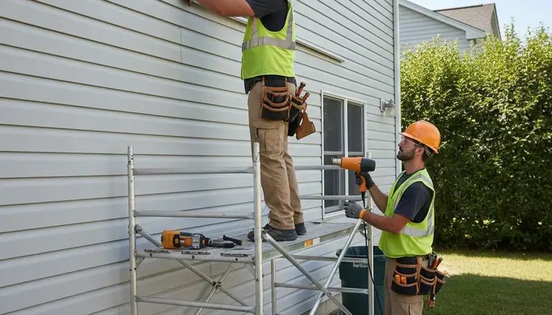 Orlando, FL vinyl siding repair by FX Remodeling & Exteriors for cracks, warping, and storm damage