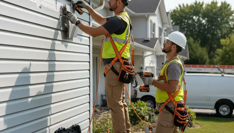 Orlando, FL vinyl siding repair by FX Remodeling & Exteriors for cracks, warping, and storm damage