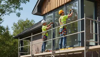 Orlando, FL siding contractor installing durable exterior siding on a home